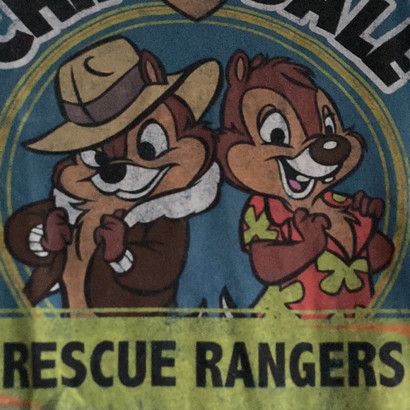Disney Couture Chip N Dale Rescue Rangers Tee (M) - Picture 2 of 4